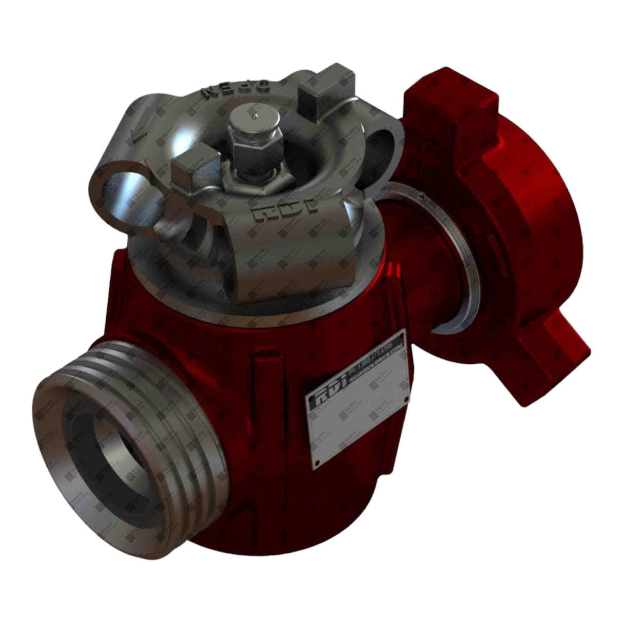 Plug Valve, Manual, TE, 2” 602 MxF, 6000 psi, Sour Service